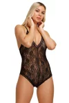 Кружевное боди с перекрестными бретелями