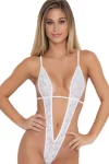 Боди на завязках с кружевом