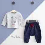 Детский костюм со штанами на завязках