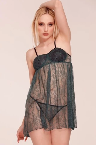 Кружевной пеньюар