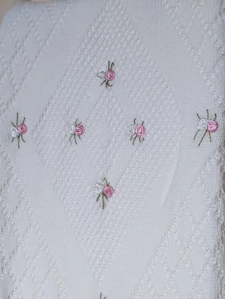 Детское покрывало-плед с розами Pierre Cardin