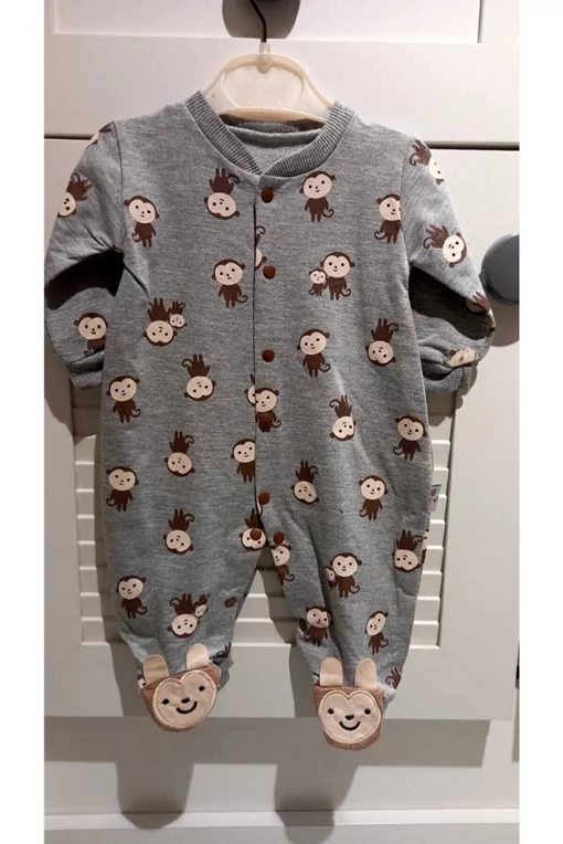 Костюм-боди с обезьянками