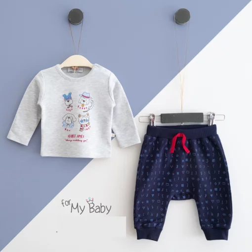 Детский костюм со штанами на завязках