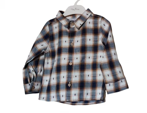 Детский костюм с рубашкой в клеточку