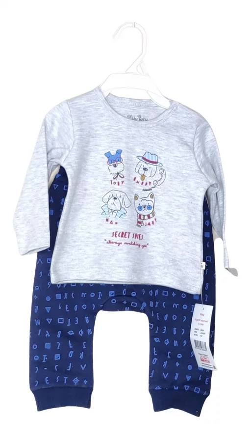 Детский костюм со штанами на завязках